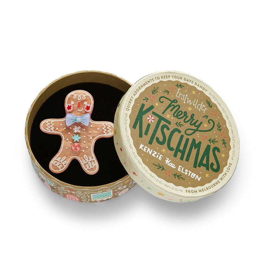 GWP Santa's Snack Brooch - FREE with orders over £70 from Merry Kitschmas - will auto add