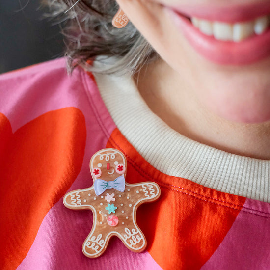 GWP Santa's Snack Brooch - FREE with orders over £70 from Merry Kitschmas - will auto add