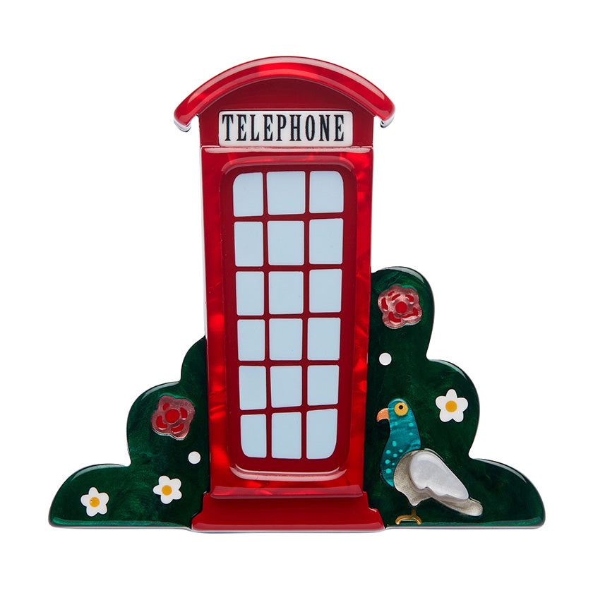 London Calling Brooch