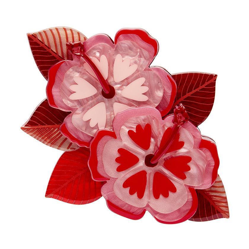 Halcyon Hibiscus Brooch