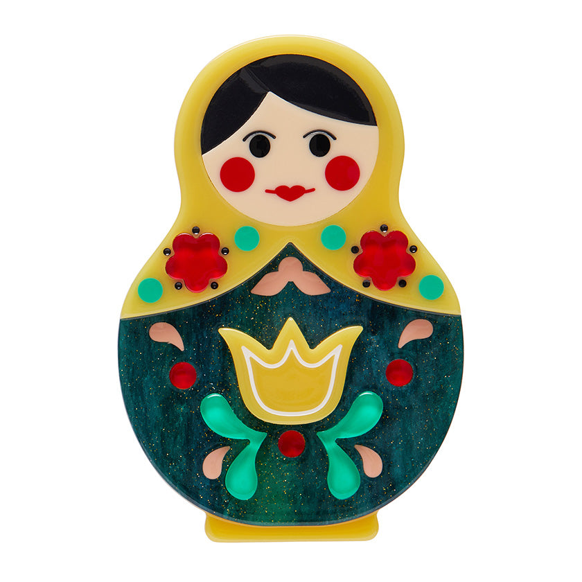 Matryoshka Memories Brooch