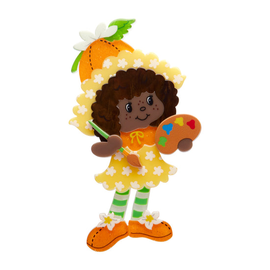 Orange Blossom Brooch