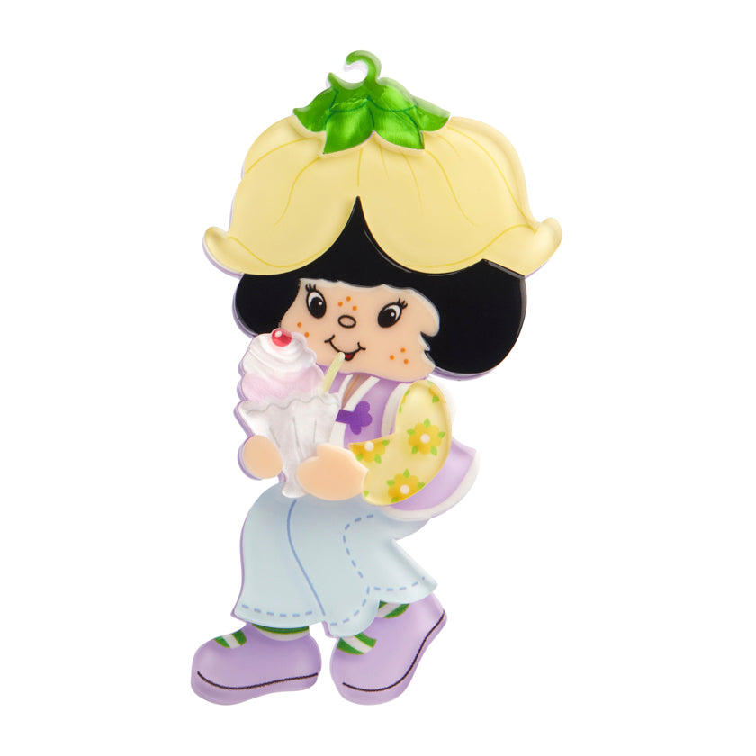 Almond Tea Brooch