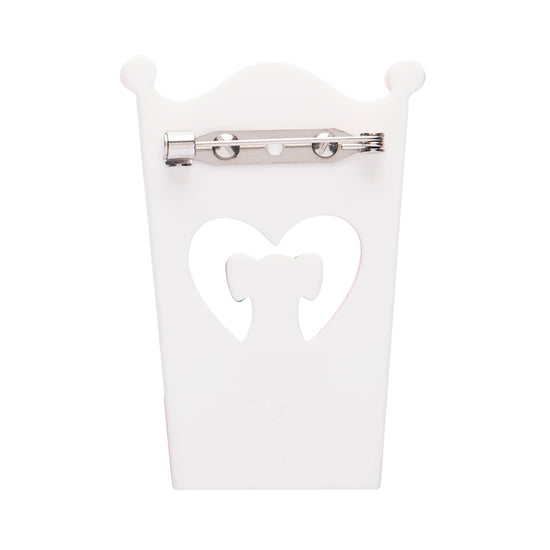 Free Kisses Brooch
