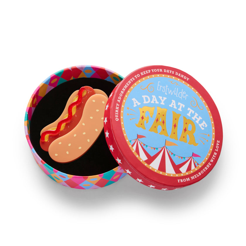 Hot Diggity Dog Brooch