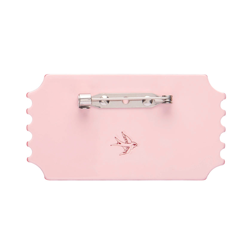 Ticket To Ride Brooch