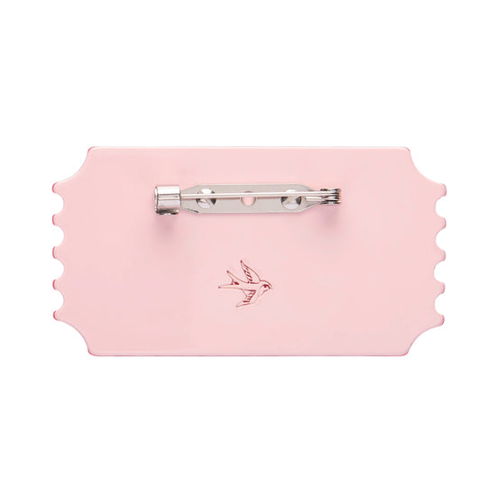 Ticket To Ride Brooch