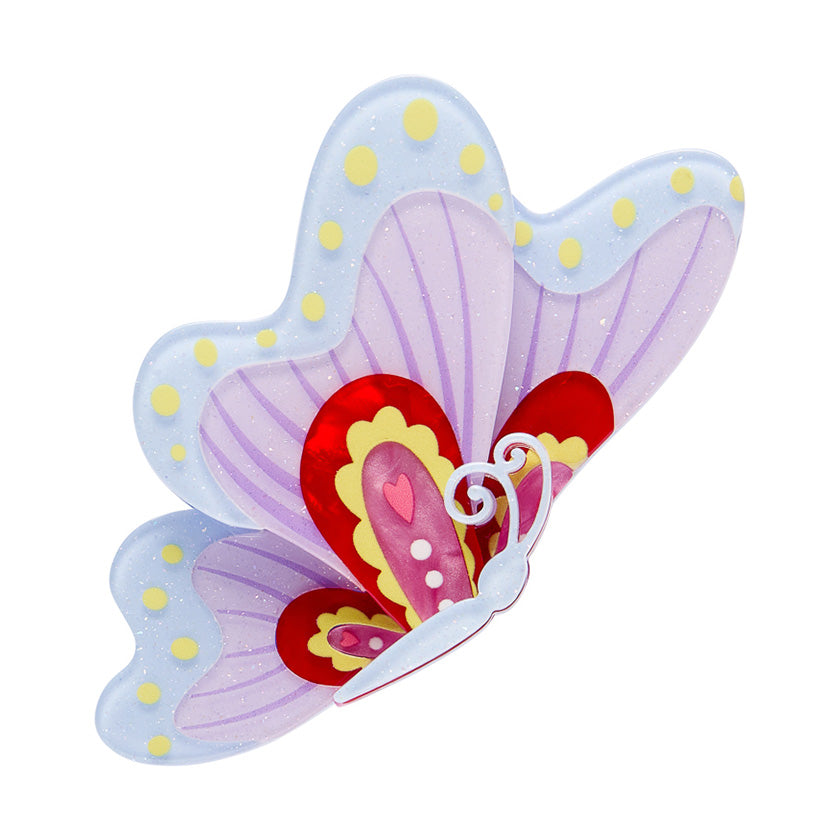 Hearts Aflutter Brooch – Wednesday Jones