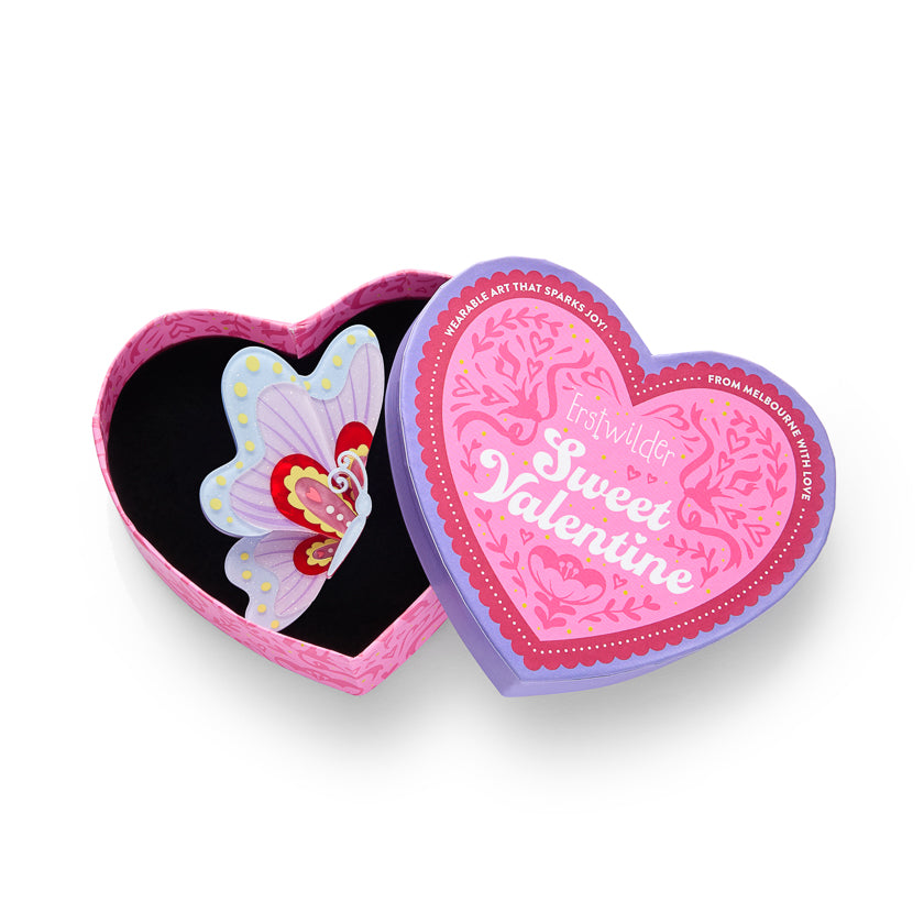 Hearts Aflutter Brooch – Wednesday Jones