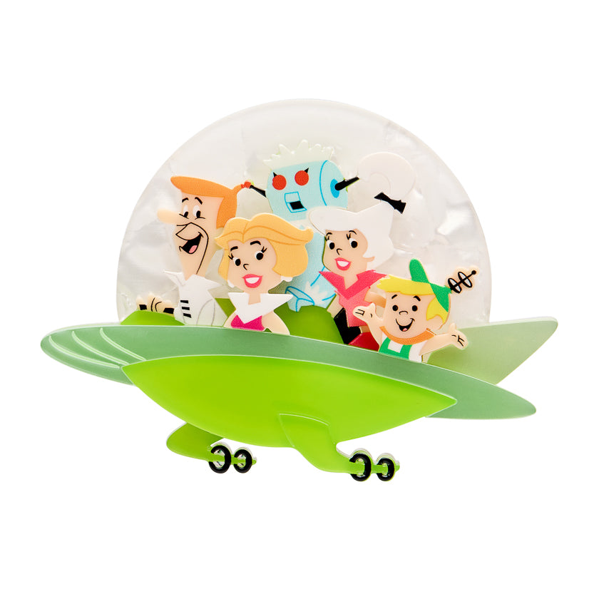 The Jetsons Aerocar Brooch