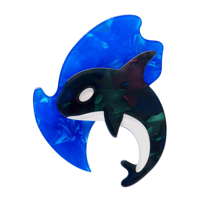 Olinda the Honourable Orca Brooch