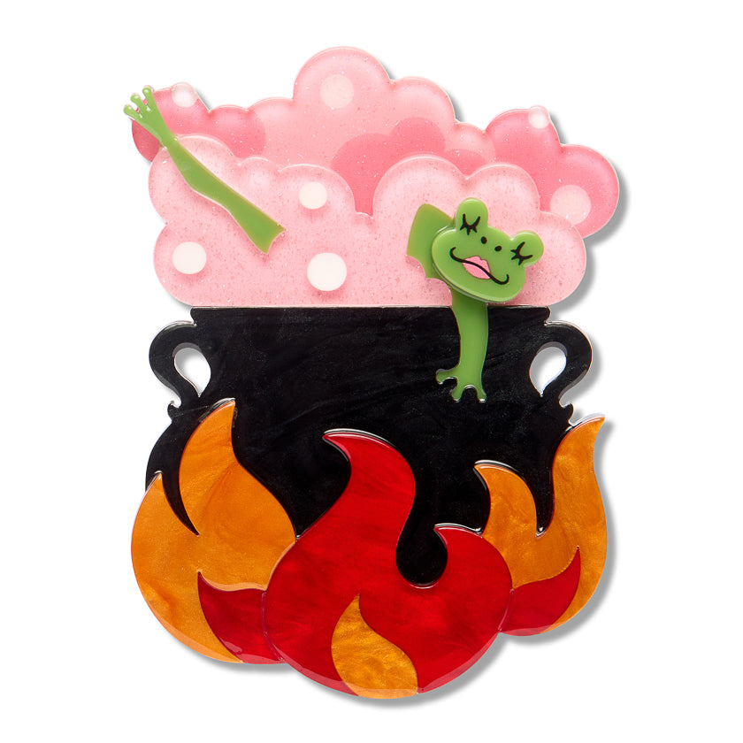 Spookin Spa Day Brooch