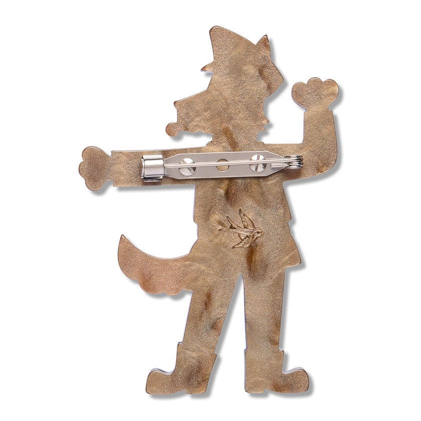 Officer Wags Brooch