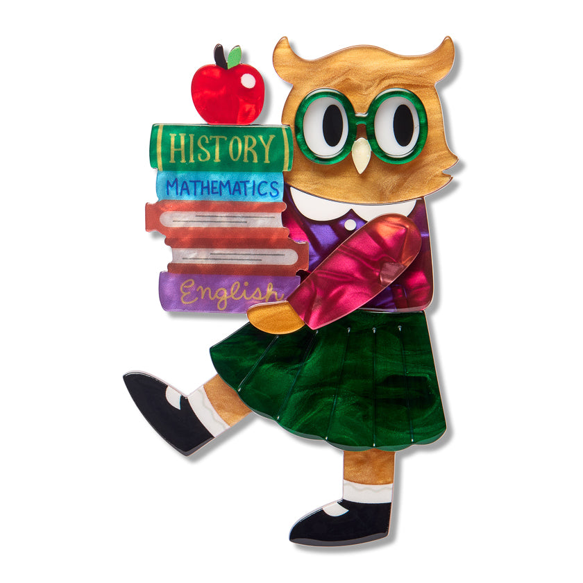 Prof Hootsworth Brooch