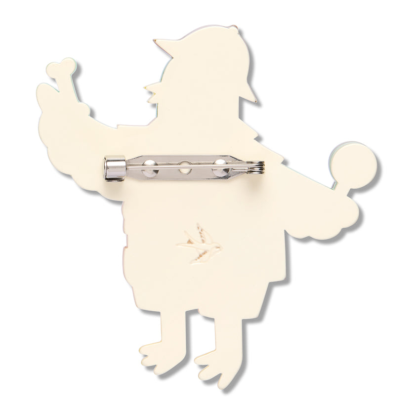 Dr Fossil Brooch