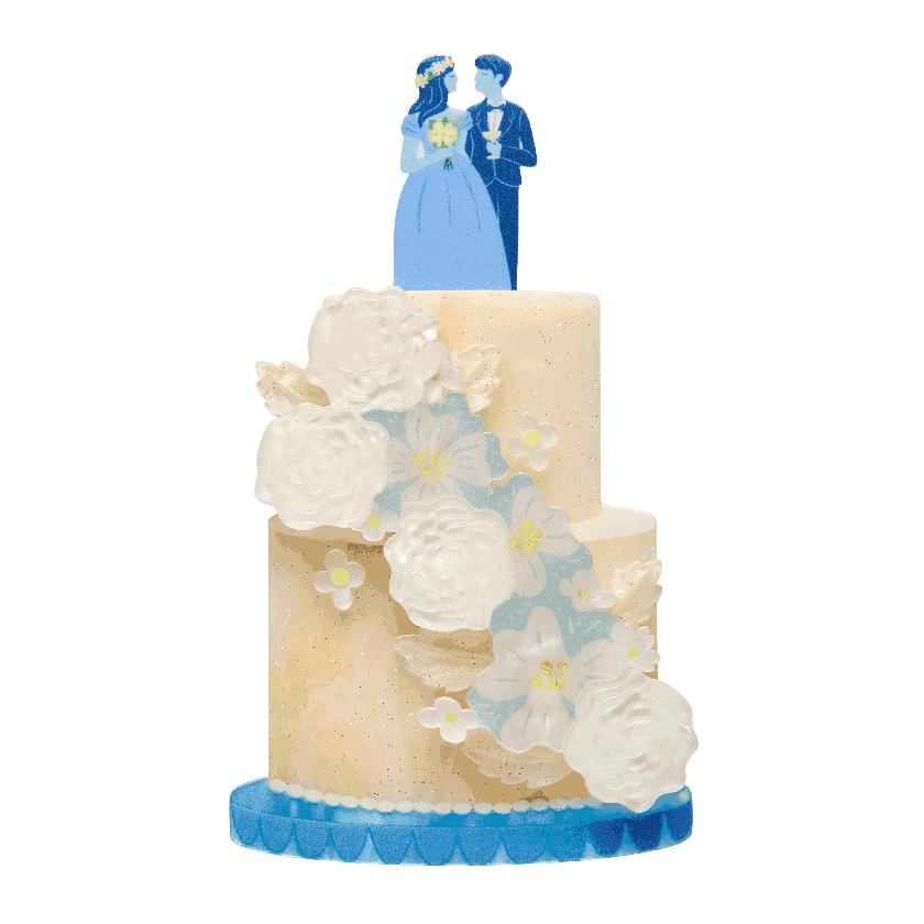 Love On Top Brooch with inserts