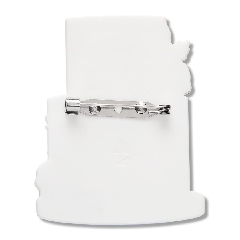 Love On Top Brooch with inserts
