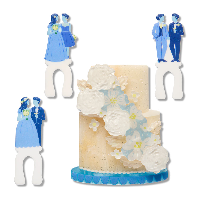 Love On Top Brooch with inserts
