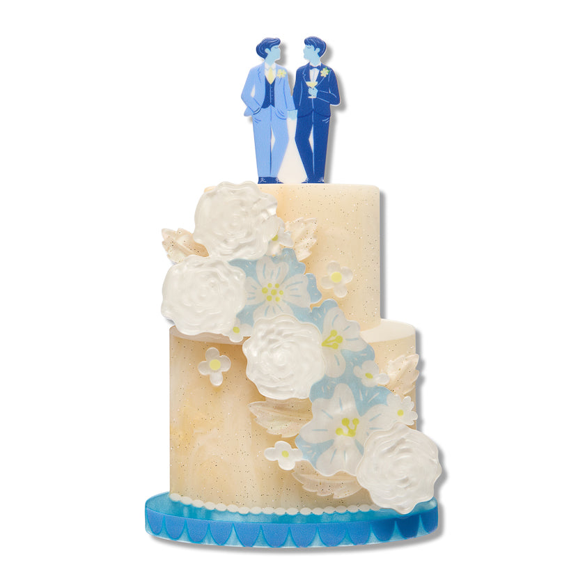Love On Top Brooch with inserts
