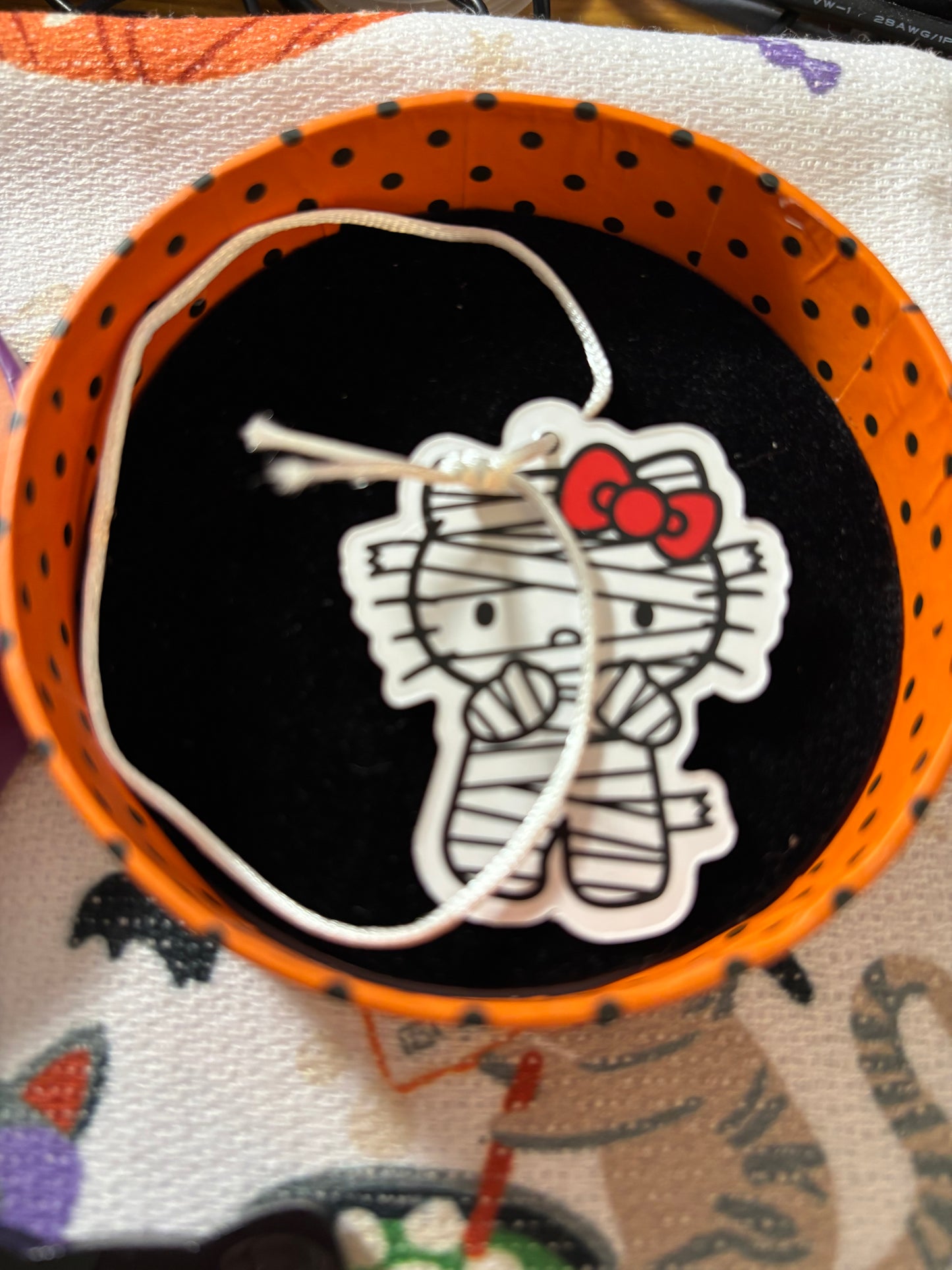 Pre Owned -  Hell-O-Ween Kitty Hello Kitty Brooch