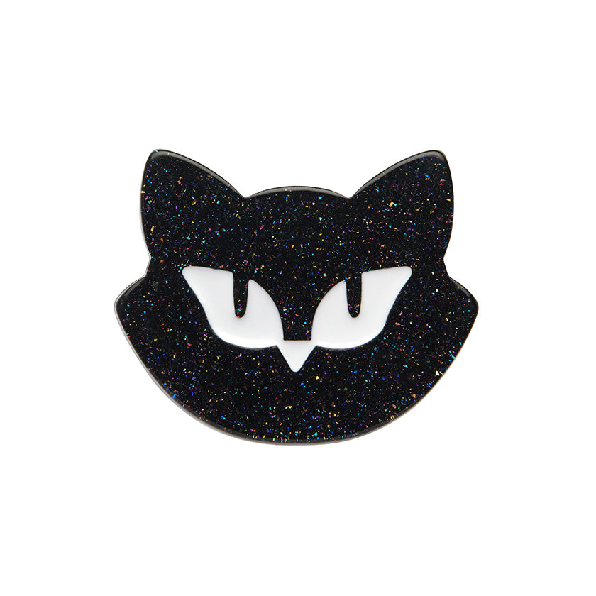Shadow the Cat Mini Brooch