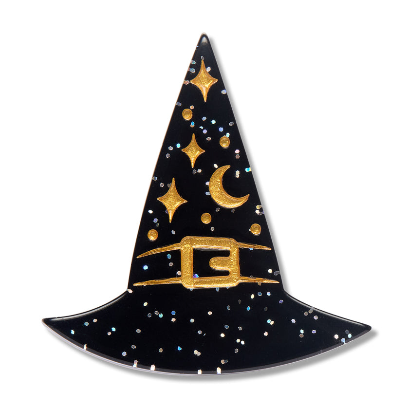 A Witchy Hat Mini Brooch