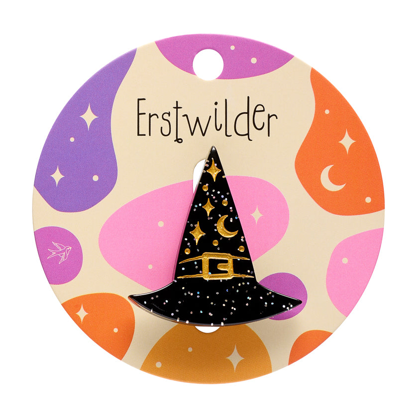 A Witchy Hat Mini Brooch