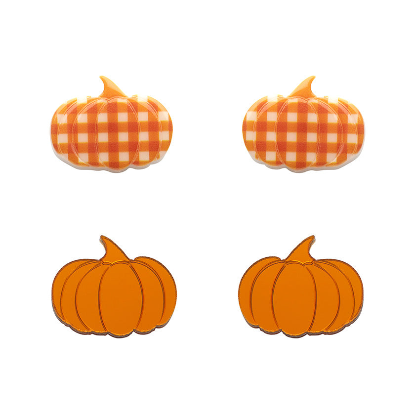 Pumpkin Patch Stud Earrings Set