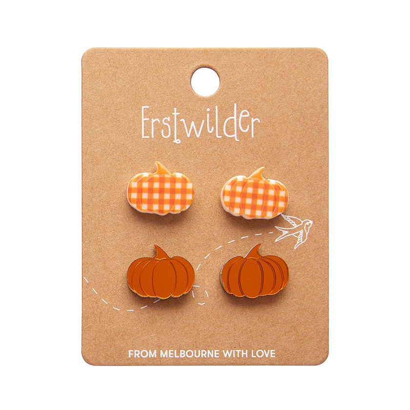 Pumpkin Patch Stud Earrings Set SALE