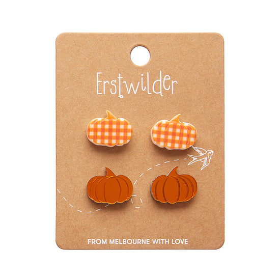 Pumpkin Patch Stud Earrings Set SALE