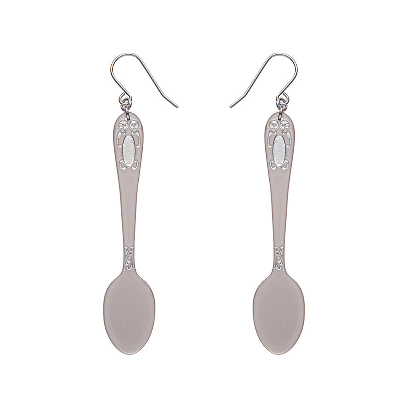 Spoon, please! Drop earrings