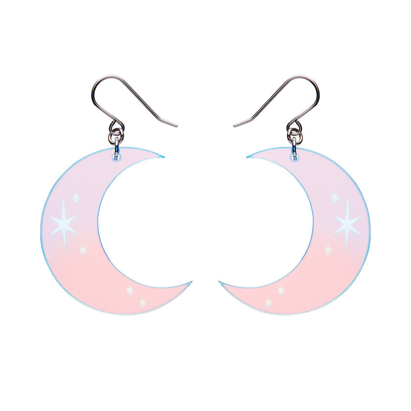 Moon Earrings Iridescent