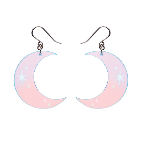 Moon Earrings Iridescent