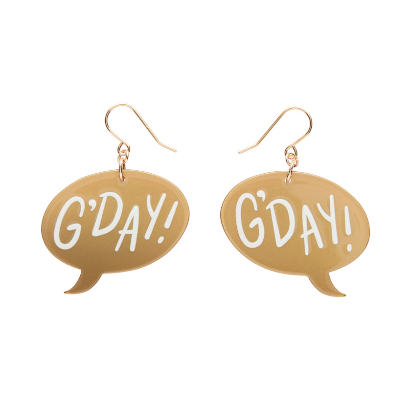 G'Day Drop Earrings - Gold
