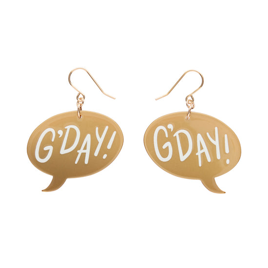 G'Day Drop Earrings - Gold