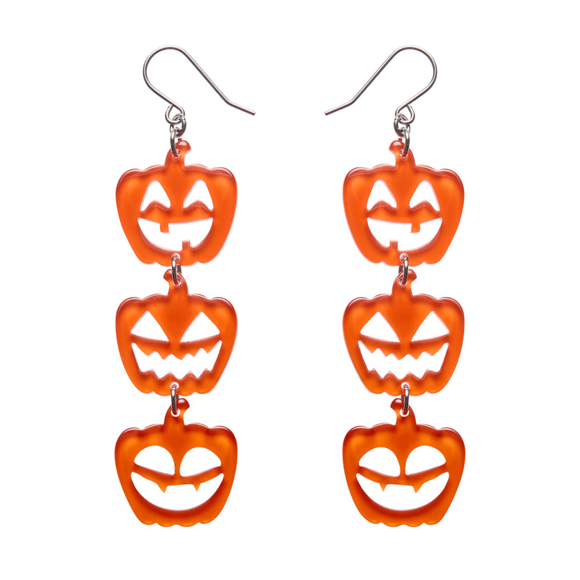 Halloween Pumpkins Drop Earrings