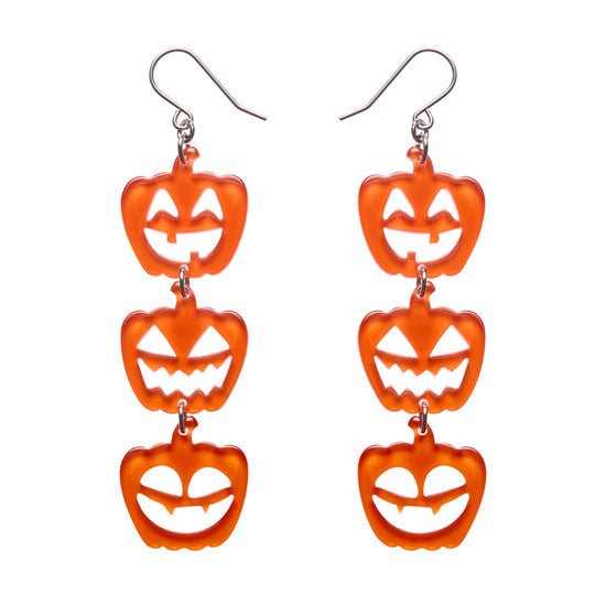 Halloween Pumpkins Drop Earrings