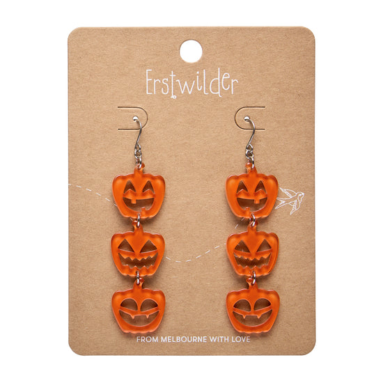 Halloween Pumpkins Drop Earrings