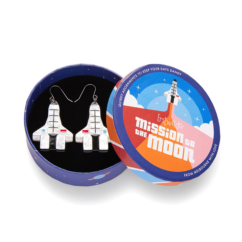 Mission to The Moon Earrings
