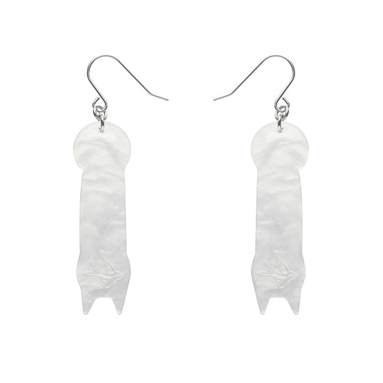 Halloween Hang-Up Bat Drop Earrings