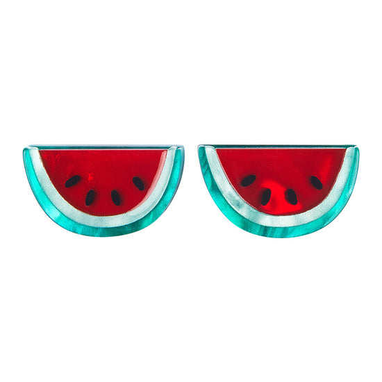 Viva La Viva Watermelon Stud Earrings
