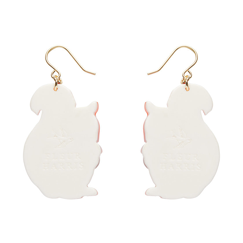 Cheeky Squirrel Drop Earrings