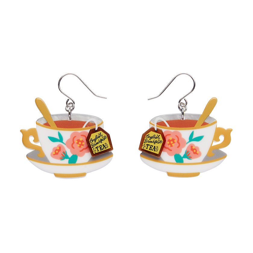 Fancy a Cuppa Drop Earrings