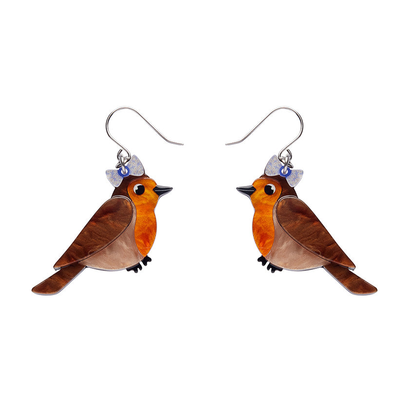 Rosie the Robin Drop Earrings