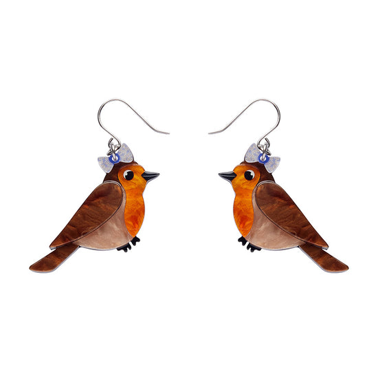 Rosie the Robin Drop Earrings