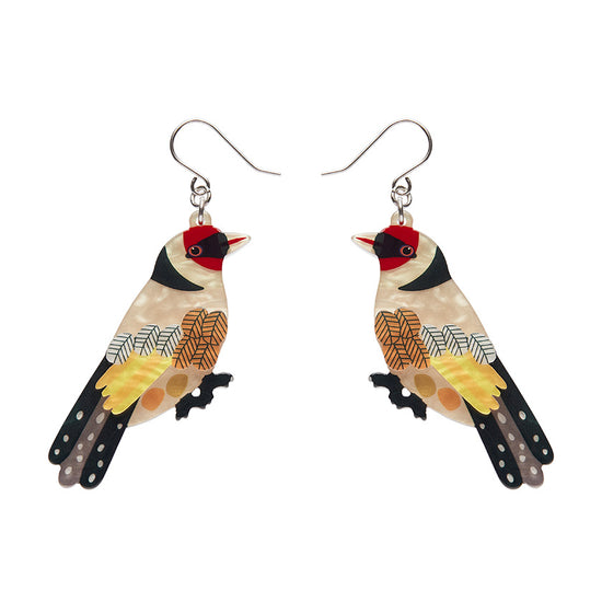 Go For Goldfinch Drop Earrings