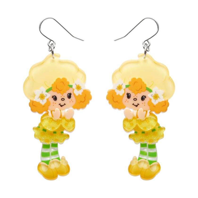 Lemon Meringue Drop Earrings