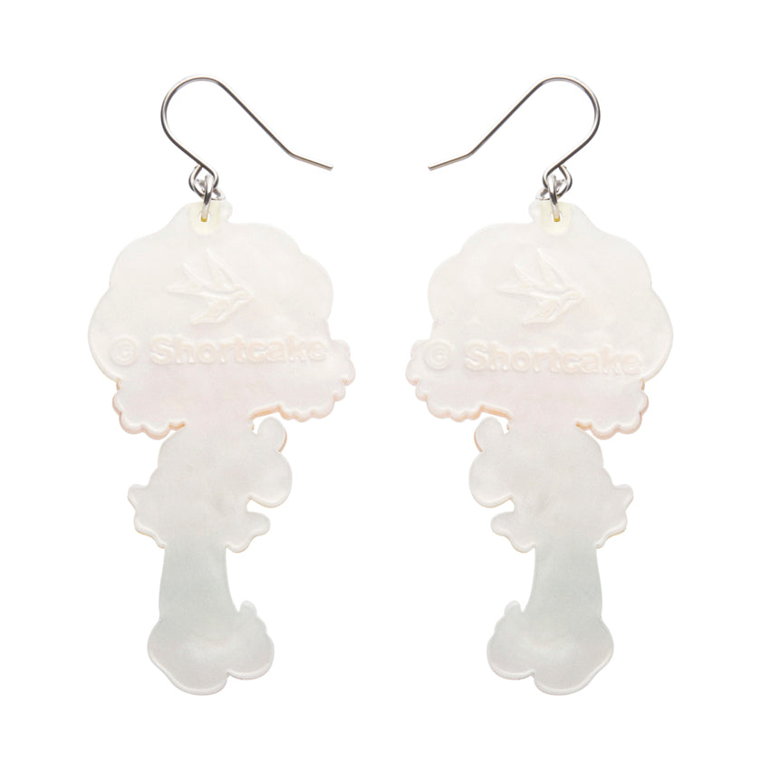 Lemon Meringue Drop Earrings