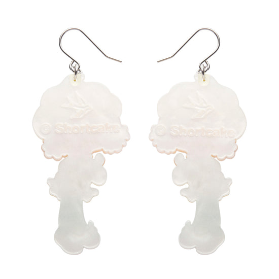 Lemon Meringue Drop Earrings