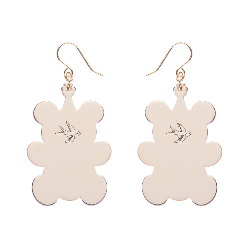 Grand Prize Teddy Drop Earrings